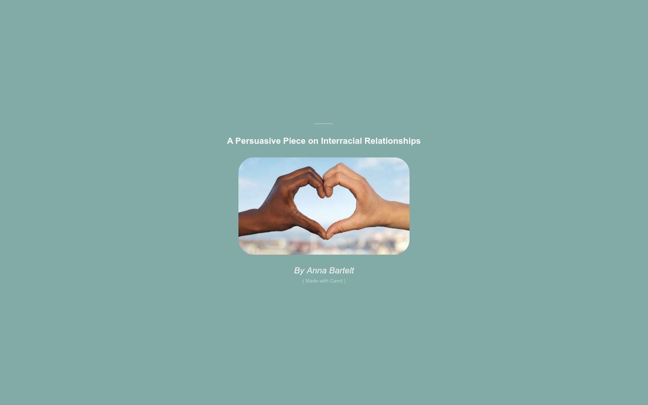 Carrd profile picture for @relationships